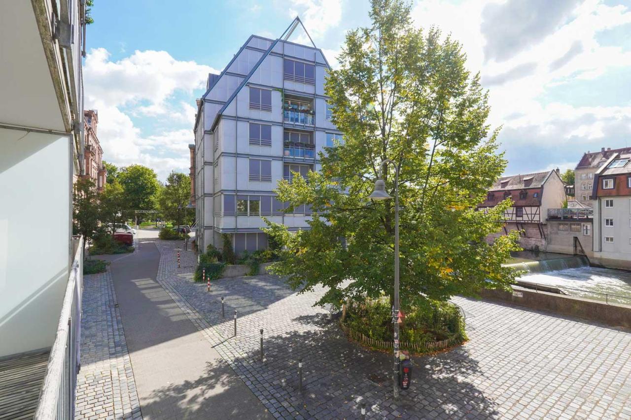 Linde3 - 10 Minuten In Die Altstadt Mit Balkon Und Pegnitzblick 뉘른베르크 외부 사진