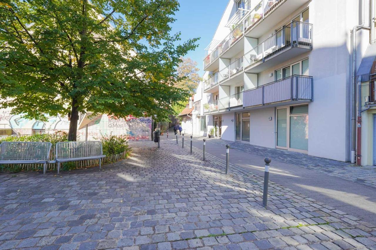 Linde3 - 10 Minuten In Die Altstadt Mit Balkon Und Pegnitzblick 뉘른베르크 외부 사진