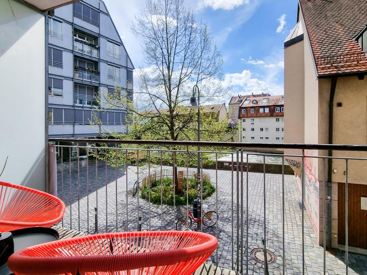 Linde3 - 10 Minuten In Die Altstadt Mit Balkon Und Pegnitzblick 뉘른베르크 외부 사진